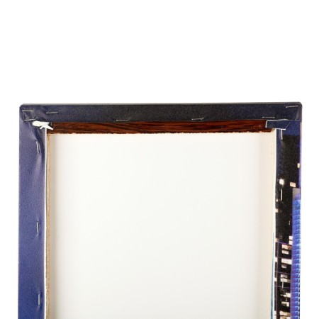 Modular picture "Night Megapolis" (2-25x50, 30x60 cm) 60x80 cm-2