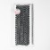 Decorative braid “Wave”, 10 mm, 10 ± 1 m, silver/black color