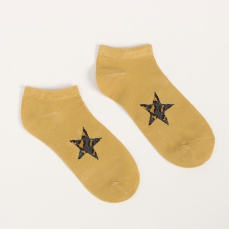 Women's socks "stars", color mix, size 36-40-4