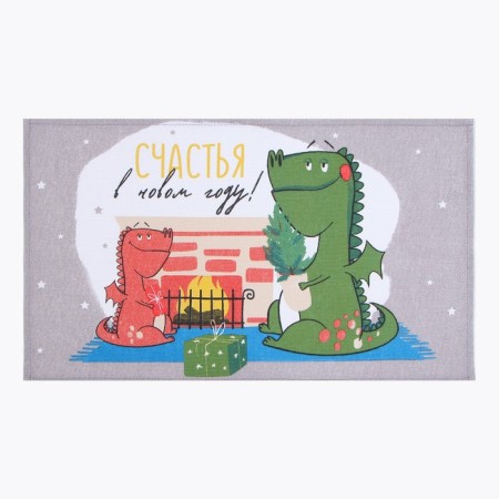 The towel "New Year's Comple" is 28x46 cm, 100% HL, Rogozhka 164 g/m2-1