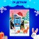 Puzzle "Blue Tractor: New Year in the Forest", 24 elements