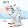 The robot dinosaur "Tyrannosaurus" IQ Bot, interactive: shooting, sound, light, batteries