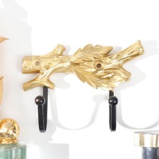 Decorative polystone hooks 