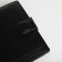 Male purse on magnet 3 in 1, department for auto documents, passports, black color