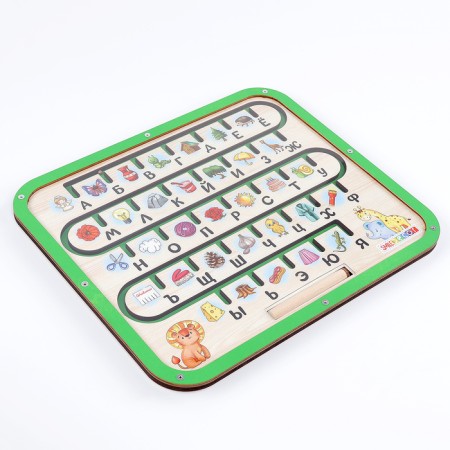 Board game "Labyrinth. Alphabet"-4