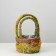 A set of baskets 2pcs, from grass