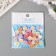 Decor for creativity plastic "Multi -colored forget -me -nots" set of 30 pcs 1x1 cm