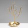 Star for jewelry "tree" h = 29, d = 13, color gold