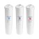 A set of interchangeable cartridges for the Aquaphor filter Crystal Eco, K3-K2-K7V