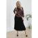Women's skirt, size 42, black color