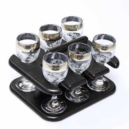 Mini-bar "Baroque" Bar Stream, 6 glasses