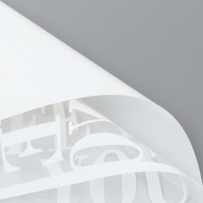 Пленка для цветов, "Чистая любовь", белый, 57х57 см