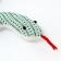Soft toy "Snake" with print, 40 cm, color mix