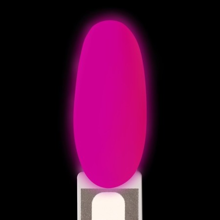 Nail Lac Glow in the Dark, 3-phase, 8 ml, LED/UV, fluorescent, purple fuchsia (47)-11