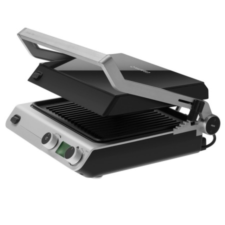 Electric grill Maunfeld MF-1311b, 2000 watts, anti-stick coating, 30x25 cm, black-1