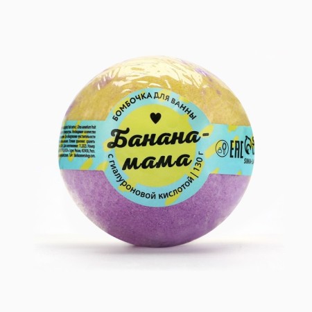 Bambo for the bath "Banana-Mama", 130 g, Beauty Fooch-1