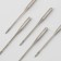 Needles for household sewing machines, for skin, No. 80, 10 pcs