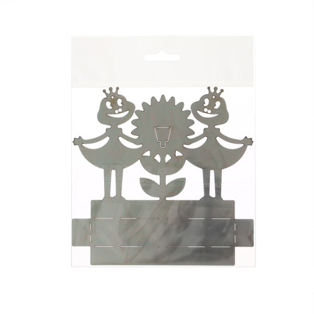 Spiral stand from mosquitoes and incense, metal, "frogs"-8