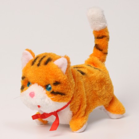 Soft toy Interactive "Red cat"-3
