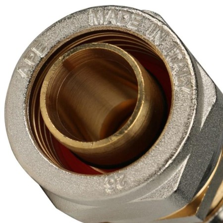 Connecting coupling stout SFS-0005-000026, D = 26 x 26 mm, for metal-plast. pipes, screw-2