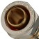 Connecting coupling stout SFS-0005-000026, D = 26 x 26 mm, for metal-plast. pipes, screw