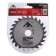 Disk saw wooden wood, fast cut, 125 x 22 mm, 24 teeth