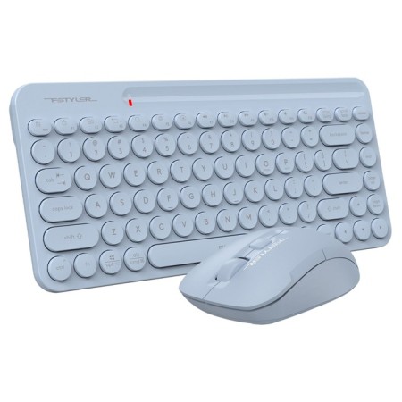 Keyboard + Mouse A4Tech FSTYLER FG3200 Air Claw: Blue Mouse: Blue USB Wireless Slim Mul 103388-2