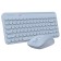Keyboard + Mouse A4Tech FSTYLER FG3200 Air Claw: Blue Mouse: Blue USB Wireless Slim Mul 103388