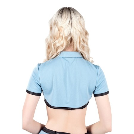 The upper part of the Police costume, Pecado BDSM, top, jacket, tie, blue, 42-4
