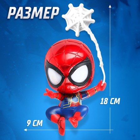 Figure Marvel "Spider-Man", collectible, magnetic mount, 18 cm-2