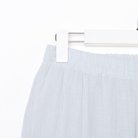 Пижама женская (рубашка и брюки) KAFTAN "Basic" размер 52-54, цвет серо-голубой-9