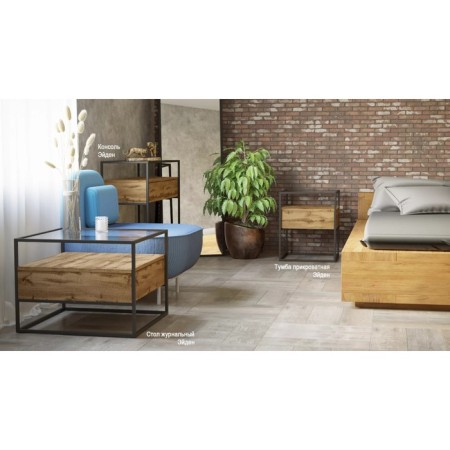Cleat cabinet "Aiden", 450 × 450 × 552 mm, color of oak van-6