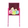 Carbonnic “first teacher” doll with baby, furniture and accessories