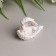 Polystone souvenir "angelic dreams" in a wreath of roses, mix, 6.5x3x4 cm