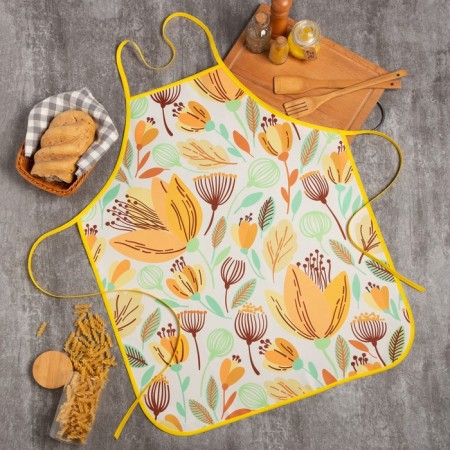 Apron Dilyana "Tulips" 60x80 cm, 100% p/e