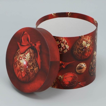 A set of gift boxes 5 in 1 “Classic New Year”, 13 x 14–19.5 x 22 cm, New Year-18