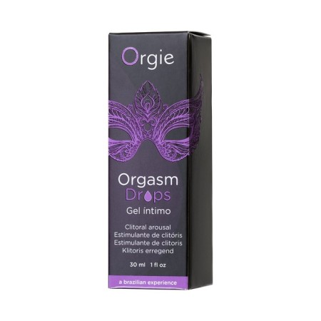 Intimate Gel for the Orgie Orgasm Drops clitoris, with a warming effect, 30 ml-5