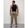 Cargo jeans men, size 50-52, beige color