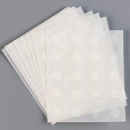 Tape for balls two -wise transparent, set 200 Velcro