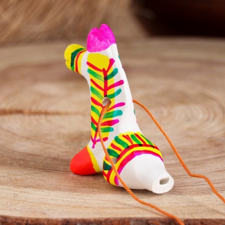 Filimonovskaya toy - whistle "Horse"-9