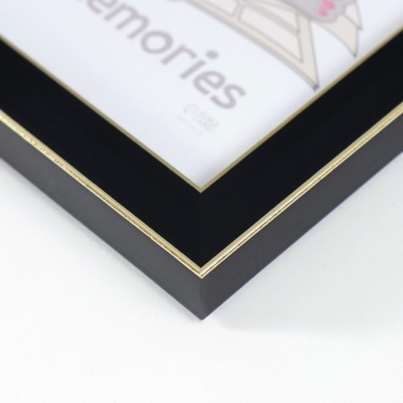 Photo frame Plastic "Watercolor" 10x15 cm, black-2
