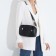 Cross-Bodi bag on zippers, external pocket, black color