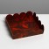 Cookie box, confectionery packaging with PVC lid, "roses", 13 x 13 x 3 cm