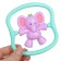 Rattle "elephant", color mix, crush me
