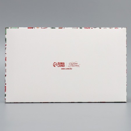 Box for dessert "cookies", 22 x 8 x 13.5 cm, new year-6