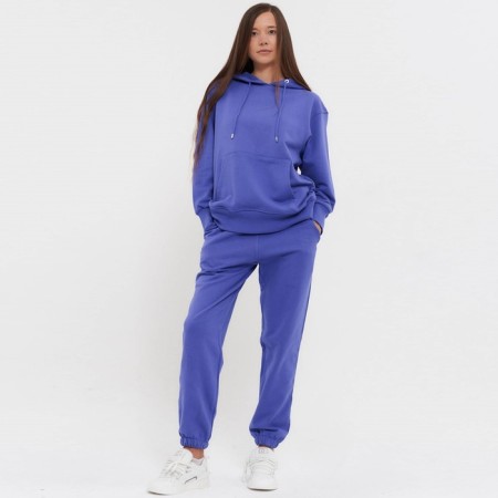 Women's costume (sweatshirt and trousers), lilac color, size 44 (m)
