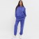 Women's costume (sweatshirt and trousers), lilac color, size 44 (m)