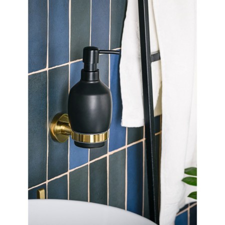 Liquid soap dispenser wall -moroshka oro nero-3
