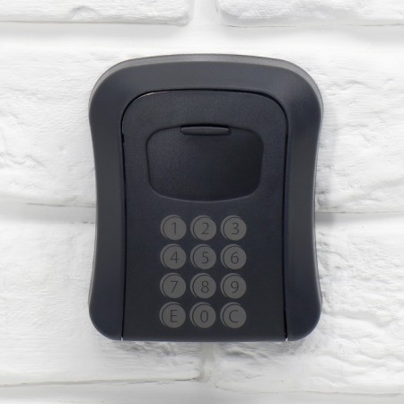 The keybox is wall -mounted with the Classic code castle, 12 x 9.6 x 4 cm.-1