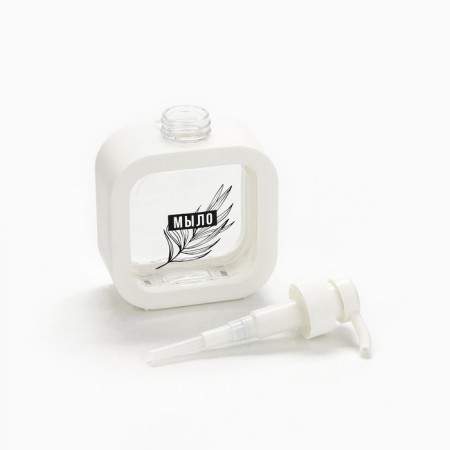 Aesthetics liquid dispenser, white, 300 ml.-3